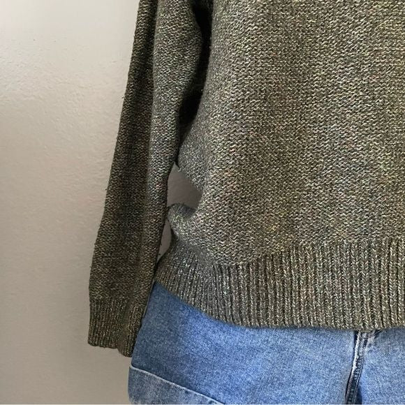 Marked Green Chunky Knit Sweater (L)