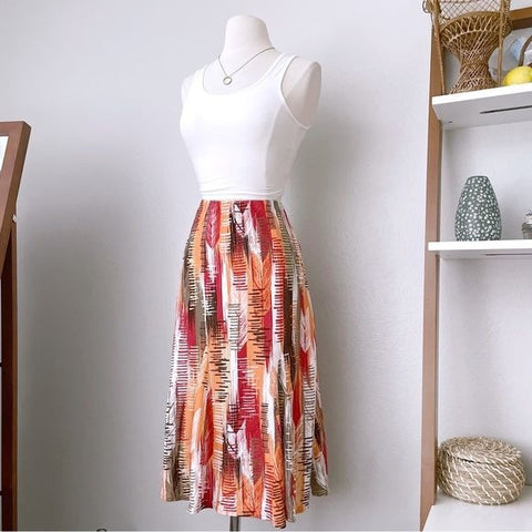 Swing Lightweight Multicolor Skirt (L)