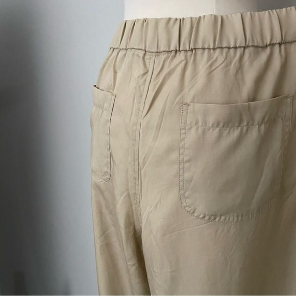 Khaki Lightweight Cargo Style Pants (XL)