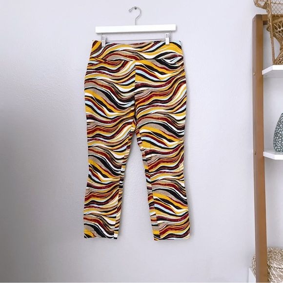 Multicolor Zebra Pattern Pants (L)