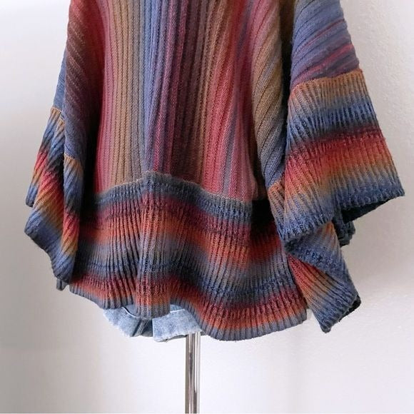 Cowl Neck Oversized Knit Sweater (L)