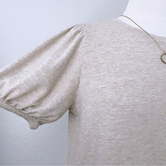 Oatmeal Midi Shirt Dress (M)