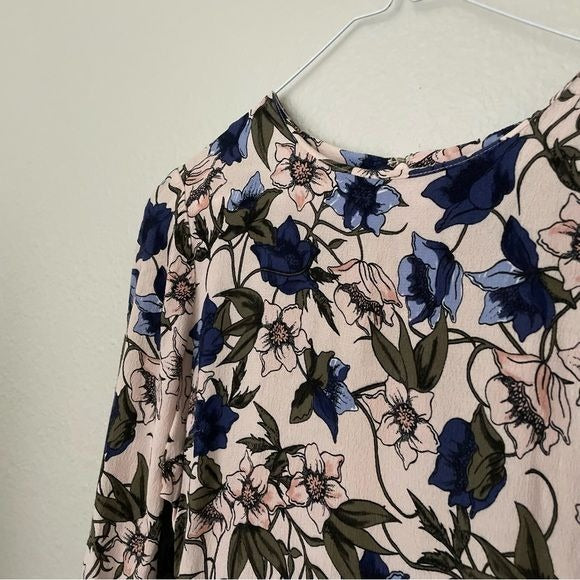 Floral Side Lace Up Dress (6)