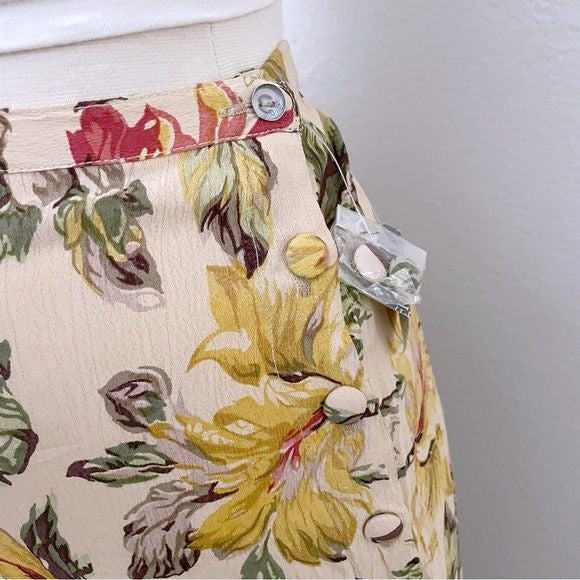 Vintage Floral Maxi Skirt (22)