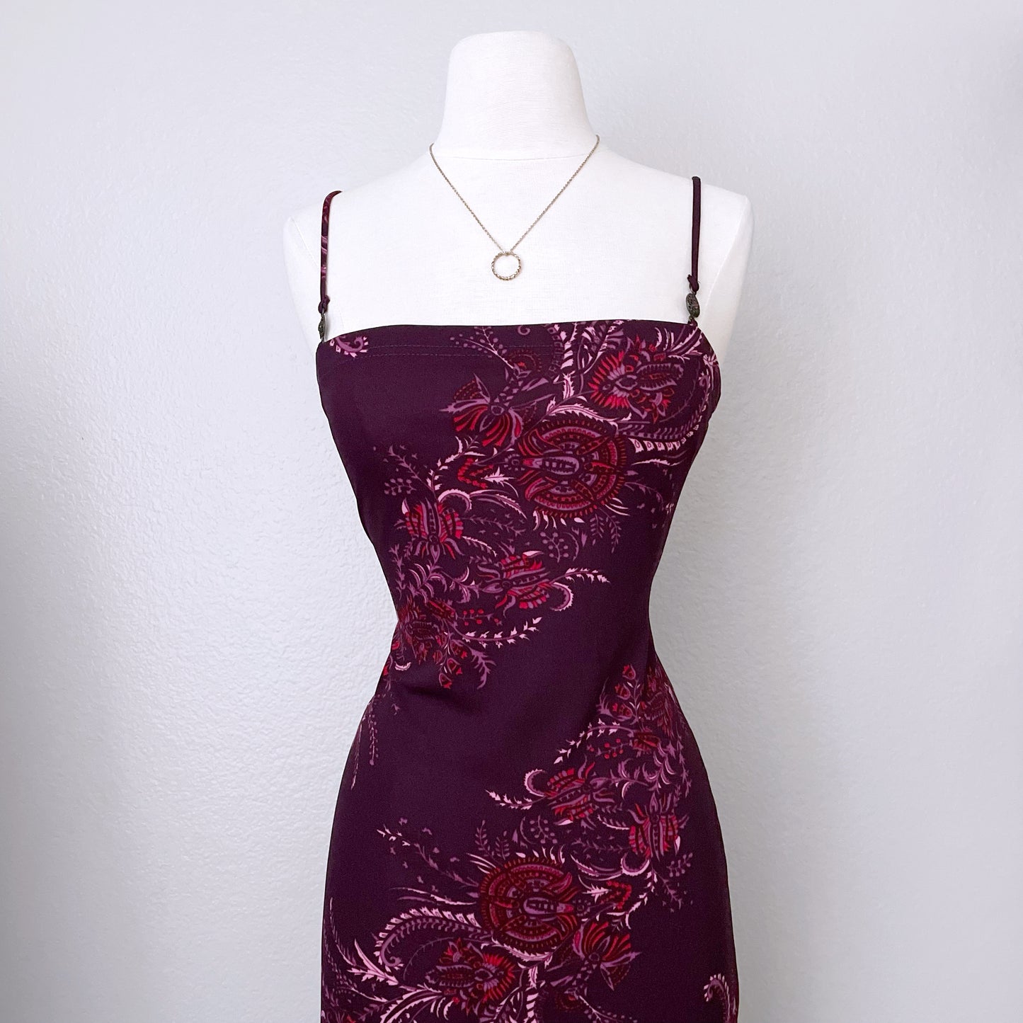 Vintage Bodycon Midi Dress (S)